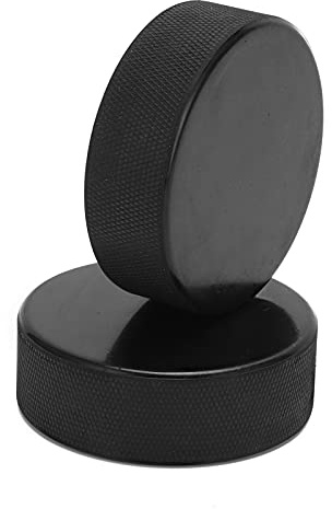 TOPINCN Ishockeypuckar Hållbara Hög Elasticitet för Träningsträning 2-pack för Idrottare BH-25 Gummimaterial