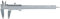 Mahr 4100401 Messschieber MarCal 16 FN mit Analoganzeige, 0-200 mm Messbereich, 290 mm Länge