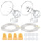 Maymom Brand Pump in Style Tubing and Breast Pump Kit for Medela Pump in Style Breastpump. Inc. 2 Pump in Style Tubing, 4 Valves, 8 Membranes, and 2 Breastshields (Can Replace Medela Personalfit Connector and Breastshield) for Medela Pump in Style Advanced Sold After July 2006. Replace Medela Breastshield, Medela Valves, Membranes, and Pump in Style Tubing. Can Be Used with Simple Wishes Bra or Simplicity Bra Kit. (24 mm (standard), 2 Breastshields 4 Valve 8 Membrane)