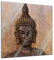 Glasbild - Buddha - 30 x 30 cm - Deko Glas - Wandbild aus Glas - Bild auf Glas - Moderne Glasbilder - Glasfoto - Echtglas - kein Acryl - Handmade