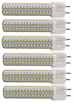 Base G12, luz de inundación halógena, bombillas de luz LED G12 de 15W, lámpara de inundación de 360 ​​° de reemplazo de bombilla de maíz de 150W, para la calle, garaje, paisaje, almacén, fábrica, AC85