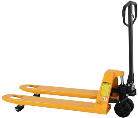 Aequanta Manual Pallet Jack 5500Lbs Capacity Professional Pallet Truck 21 W x 48 L Fork Size