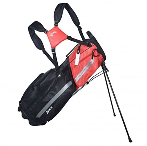 Srixon – Lifestyle Stand Golf Bag – 4 Schlägerteiler – 4 Reißverschlusstaschen, darunter eine große isolierte Tasche – Griff Oben – Zwei Tragegurte – Inklusive Regenhaube