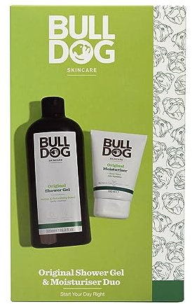BULLDOG SKINCARE - Original Body Care Duo Giftset for Men | Original Shower Gel & Moisturiser