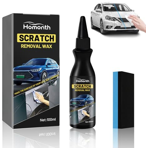 Hainue 100ml Autolack Reparatur Polieren Paste,Kratzer Entferner Auto,Autopolitur Kratzer Entfernen,Auto Kratzer Reparaturpaste Geeignet für Verschiedene Oberflächen,Einschließlich Räder,Farbe