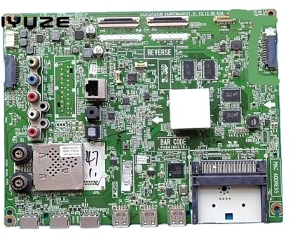 Placa Base EAX65384003 (1.2) EAX65384004 (.5), Compatible con televisores LCD LG 42LB650V, 42LB658V, 47LB650V, 47LB656V, 50LB650V y 55LB670V