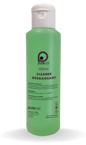Purenail nagellacksborttagare, fettlösande, för UV-gel och konstgjorda naglar, 100 ml + 25 % gratis, totalt 125 ml