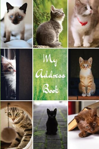 My Address Book: Cats | Address Book for Names, Addresses, Phone Numbers, E-mails and Birthdays