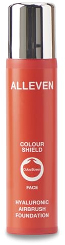 ALLEVEN Colour Shield Face Sand | Base de Maquillaje | Unfica Tono de Piel | Acabado Luminoso y Natural | Rápida y Fácil Aplicación | Todas las Pieles | Protección UVA, UVB, IR y VIS | 75ml