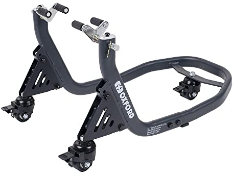 Oxford ZERO-G - Front Dolly Paddock Stand Motorcycle Workshop Equipment with Casters