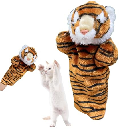 Pupazzo Dito per Bambini | Bambole A Mano Interattive - Animali Giocattolo Burattini | per Bambini Aula Famiglia Gioco Contagocce Cani Cuccioli Gatti