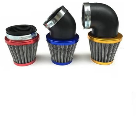 Luftfilter motorcykel 28mm 32mm 35mm 38mm 40mm 42mm 48mm 50mm 52mm 54mm 58mm 60mm Luftfilter Motorcykel ATV Scooter Pit Bike Rengöringsmedel Insug Motorcykelluftfilter(A 58-60mm)