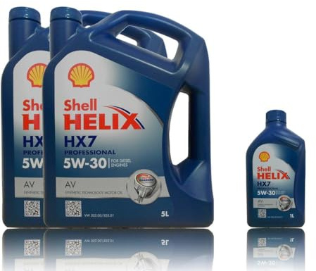 Shell Helix Professional HX7 AV 5W-30 2x5+1x1 Liter