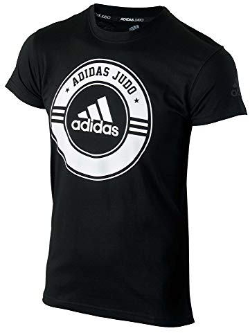 adidas Judo Community Line Shirt Circle Black/White, adicsts01J (152)