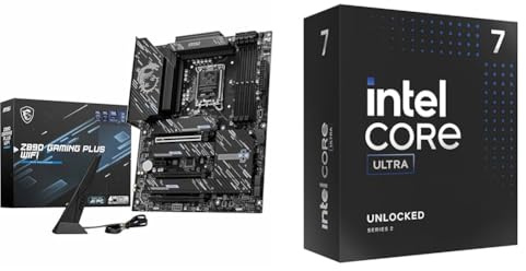 Z890 Gaming Plus WiFi Mainboard + Intel® Core™ Ultra 7 Desktop-Prozessor 265K 20 Kerne