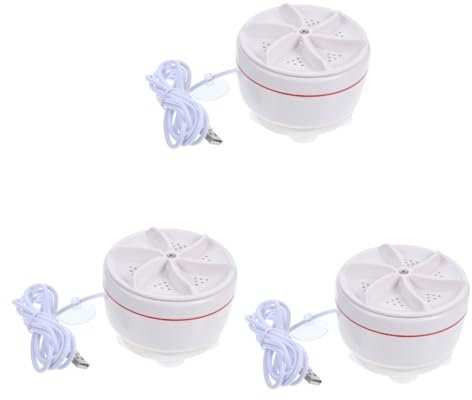 Artibetter 3piezas Mini Lavadora Ultrasónica Portátil Para Calcetines y Ropa Interior Para y Acampadas