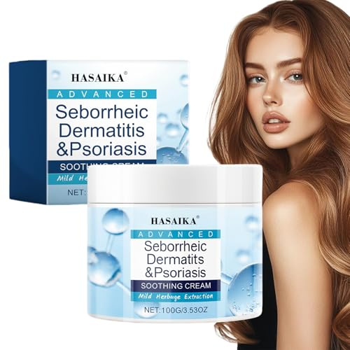 HASAIKA® Crema per la cura del cuoio capelluto, Crema nutriente per la cura del cuoio capelluto, Trattamento quotidiano per tutti i tipi di pelle (100g)