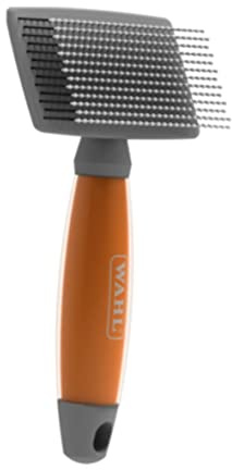 Wahl Large Nylon Slicker, Professional Grooming Brush, Pet Brush for Dogs and Cats, Grooming Tools for Pets, Slicker Brushes for Long Short Haired Animals, Gel Handle