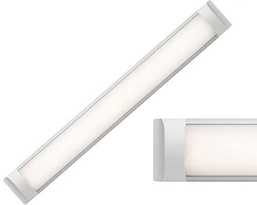 LumenTEC 18W LED Unterbauleuchte, 60cm LED Lichtleiste Warmweiss 230V (60 WW)