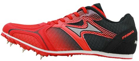 Zeihyeurus Chaussures De Saut en Longueur,Chaussures De Course à Pointes,Chaussures D'AthléTisme avec Pointes,Confortable Respirant,Unisexes,LumièRe AntidéRapant,pour L'EntraîNement Au D'AthléTisme