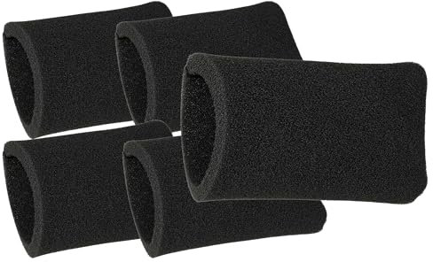 vhbw 5x Filtro de aspiradora compatible con Kärcher NT27/1, NT27/1, NT48/1, SE 4002, NT48/1, SE 4001, NT 48/1 TE - Filtro de espuma