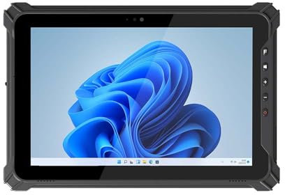 iEdge T10W 10.1 Zoll Outdoor Rugged Tablet, Windows 11 Tablet, N5100, 8GB+128GB, 4G LTE, 700 nit,GPS, BT5.0 Wi-Fi, für den Einsatz im Lager, Bauarbeiter