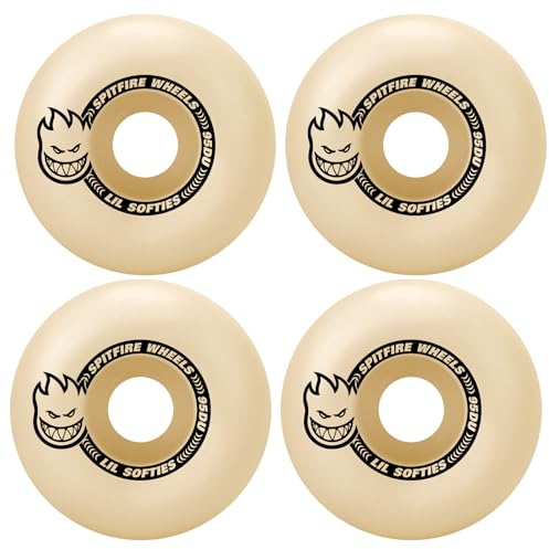 Spitfire Skateboard Wheels 52mm F4 95A Lil Softies Classic Natural