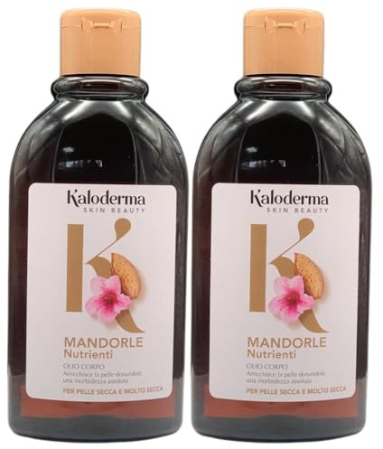 2X Olio Corpo Nutriente Mandorle, per Pelle Secca e Molto Secca, Dona Morbidezza Assoluta, 300ml