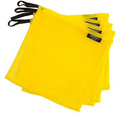 Lunatec Odor-Free Kitchen Dishcloths. A Scrubber and scouring pad for All Surfaces. (4-Pack)