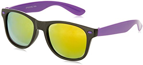 Eyelevel Celebration Sunglasses for Boys - Black & Purple Kids Sunglasses - 100% UVA/UVB Protection - For Boys 3-8 years
