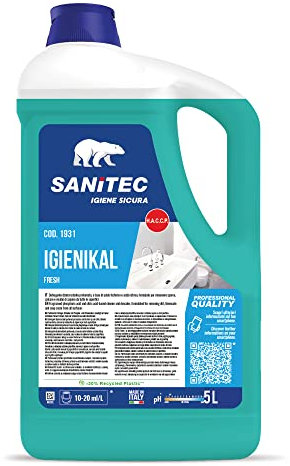 Sanitec Igienikal Bagno Classic, Detergente Spray Disincrostante Anticalcare - 5 kg