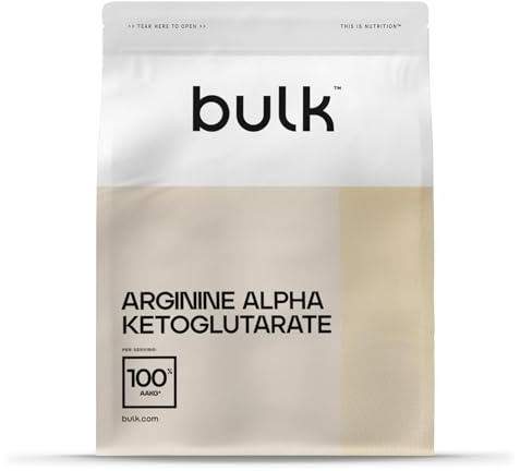 Bulk Arginina Alfa-Cetoglutarato, 3000 mg por ración, 1kg, 333 Dosis