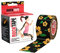 RockTape Standard Kinesiology Tape - Hypoallergenes Sporttape für Verletzungsrehabilitation, Muskelunterstützung - Wasserdicht, dehnbar, komprimierend - Blumenmuster - 5cm x 5m