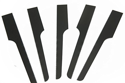 Confezione da 5 lame per sega pneumatica 32 TPI, lama per sega ad aria, lama di precisione, sega pneumatica a lama, bimetallica, taglierina per seghe pneumatiche