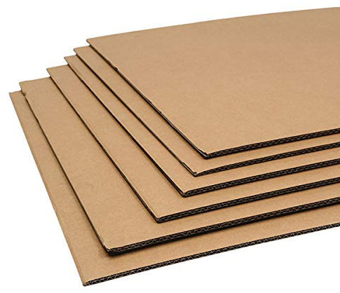 Box BOXOMATIC 3mm Double Wall Corrugated Cardboard Sheets (25 Pcs) Different Sizes Double Wall for Packing Removal Storage Pads Divider Arts, Crafts & Model Building (50, A3 size (420 x 297mm))