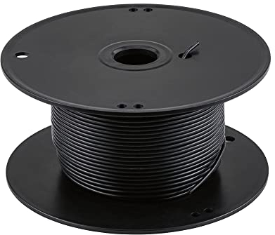 Paulmann 94594 Seilsytem Spannseil Corduo 100m isoliert 2,5qmm Seil Schwarz Drahtseil Schiene