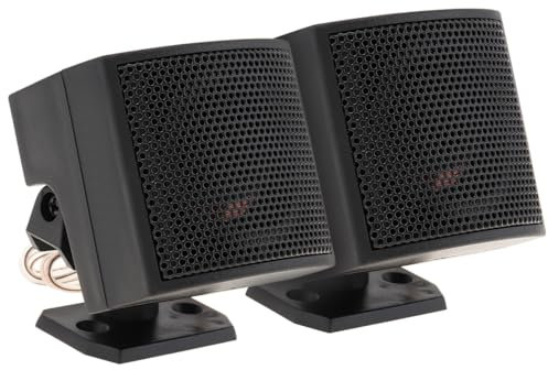 DriSentri Mini Dome Tweeter Speakers - 500W High Efficiency Car Audio Tweeters, 4 Ohm