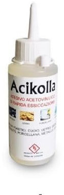 Acikolla adesivo acetovinilico, colla per legno, plastica, tessuto, cuoio, etc 100 ML