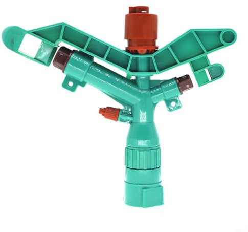 Aprilsunnyzone Arroseur à bras oscillant pour irrigation de jardin et ferme, buse oscillante à large couverture, débit d'eau réglable