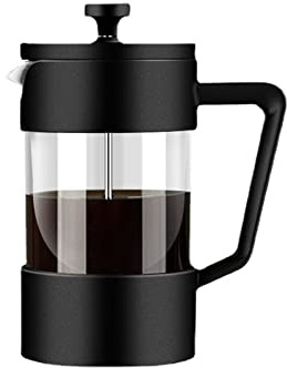Uqezagpa Cafetera de filtro francés de 350/600/1000 ml, prensa de café de vidrio grueso, espresso, cafetera para camping, cafetera, olla a presión