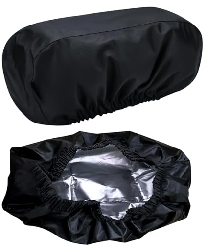 JJQHYC E-Bike Battery Cover Waterproof & Dustproof - Universal Fit for Most Electric Bike Batteries- Outdoor Protection Case for Ebike Battery (48x19x24 cm)