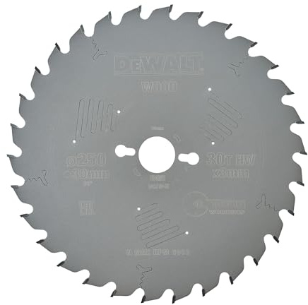 DeWalt DT4321QZ 250 x 30mm x 30-Tooth Circular Saw Blade Series 60