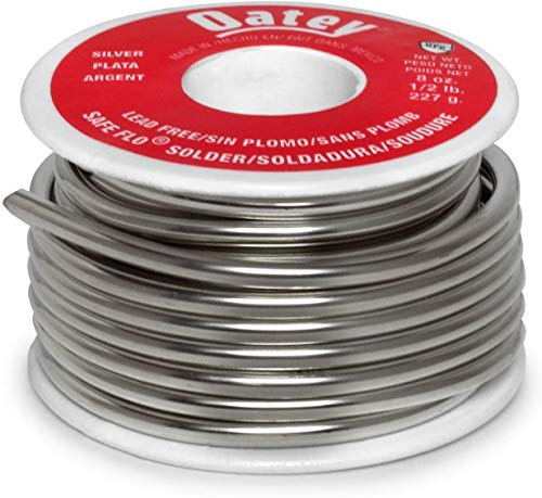 Oatey 29024 Safe Flo 0.117-Inch ga. Bulk, Silver, 1/2 lb.
