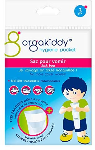orgakiddy Spit Bag, Opaque, 3 Stück (1er Pack)