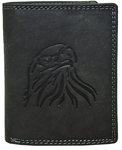 Portemonnaie Büffel Leder Adler geprägt