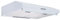 SIA VSR60WH 60cm Visor Cooker Hood, Kitchen Extractor Fan, Under Cabinet Wall Mounted, Top Vented, White