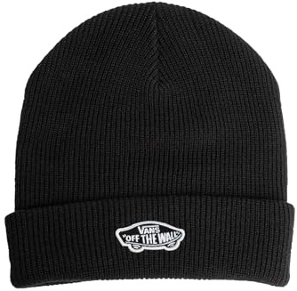 Vans Classic Cuff Beanie, Schwarz, Einheitsgröße, Schwarz, Einheitsgröße