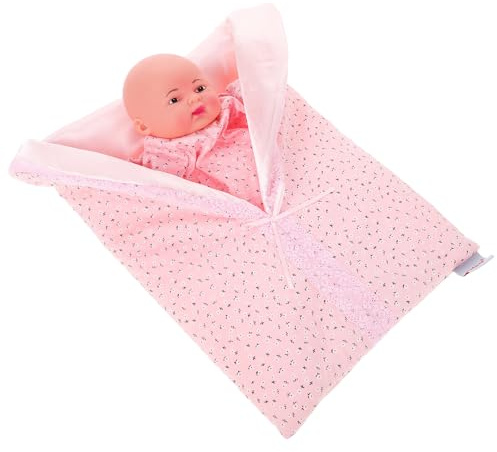 FELTECHELECTR Morbida Bambola con Burattino da Dito e Pupazzo in Panno per Ragazzo Ragazza Gioco Educativo e Calma Sicurezza e Comfort per Bambine e Design Accattivante e Tattile