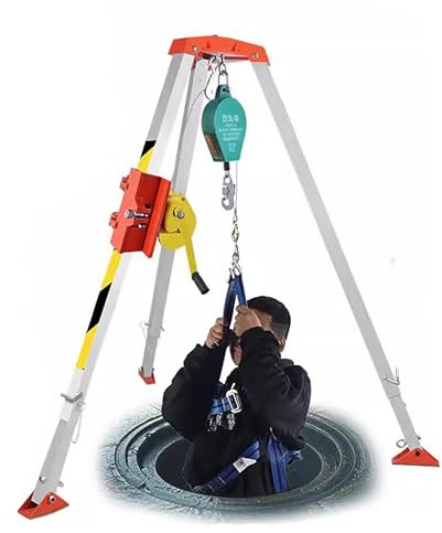 Kit de entrenamiento para combatientes, entrenamiento en espacios reducidos con dispositivo de bloqueo automático, protección contra caídas para seguridad y seguridad