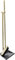 Atlantis-Electronic Steh Kehrgarnitur Faule Grete, Gesamthöhe 97 cm - 760 g, Metallisch Grau, Beige